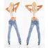 Light Blue Tapered Slim Jeans